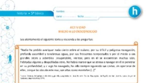 Miedo a lo desconocido Miedo a lo desconocido