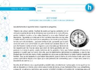 Bartolomé Díaz descubre el cabo de Buena Esperanza Bartolomé Díaz descubre el cabo de Buena Esperanza