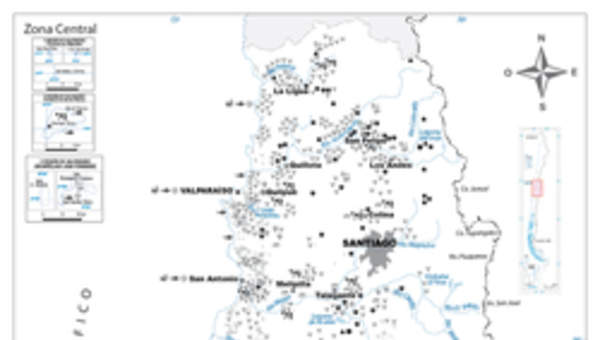 Mapa de la zona Central Mapa de la zona Central