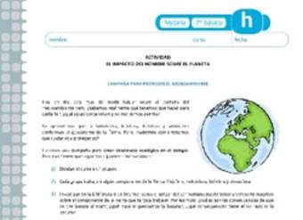 El impacto de los humanos sobre el planeta El impacto de los humanos sobre el planeta