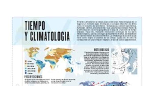 Tiempo y climatología Tiempo y climatología