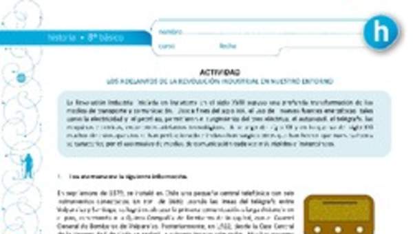 Los adelantos de la revolución Industrial en nuestro entorno Los adelantos de la revolución Industrial en nuestro entorno