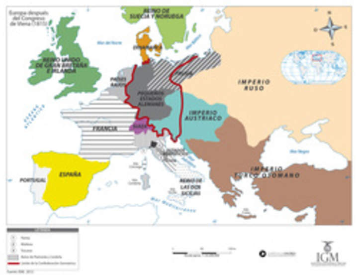 Europa después del Congreso de Viena Europa después del Congreso de Viena