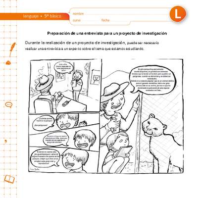 Preparación de una entrevista para un proyecto de investigación Preparación de una entrevista para un proyecto de investigación