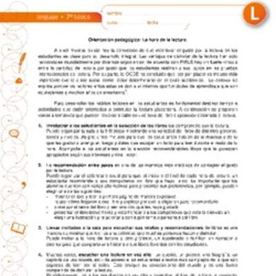 La hora de la lectura La hora de la lectura