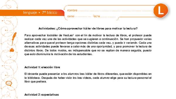 ¿Cómo aprovechar trailer de libros para motivar la lectura? ¿Cómo aprovechar trailer de libros para motivar la lectura?