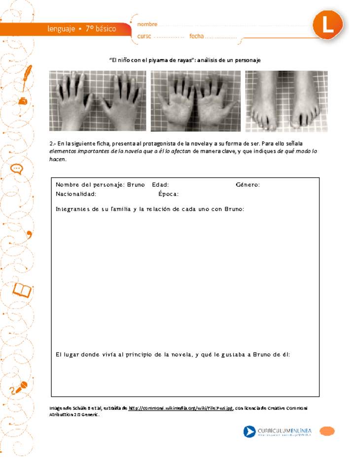 "El niño del piyama de rayas": análisis de un personaje "El niño del piyama de rayas": análisis de un personaje