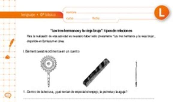 "Los tres hermanos y la vieja bruja": tipos de relaciones "Los tres hermanos y la vieja bruja": tipos de relaciones