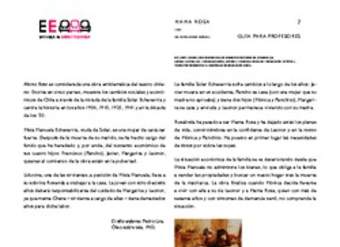 Mama Rosa: guía para profesores Mama Rosa: guía para profesores