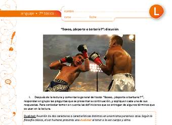 "Boxeo, ¿deporte o barbarie?": discusión "Boxeo, ¿deporte o barbarie?": discusión