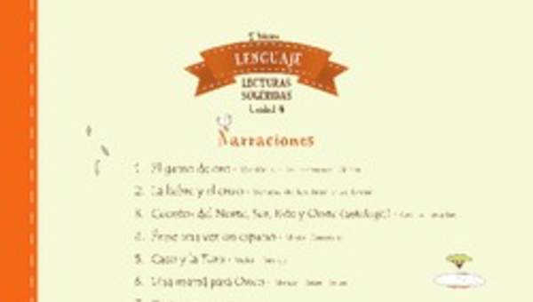 Lecturas sugeridas para la unidad: narraciones Lecturas sugeridas para la unidad: narraciones