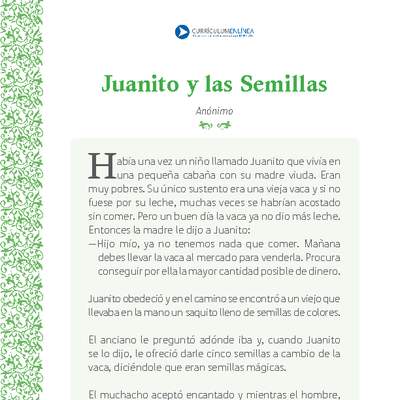 Juanito y las semillas mágicas Juanito y las semillas mágicas