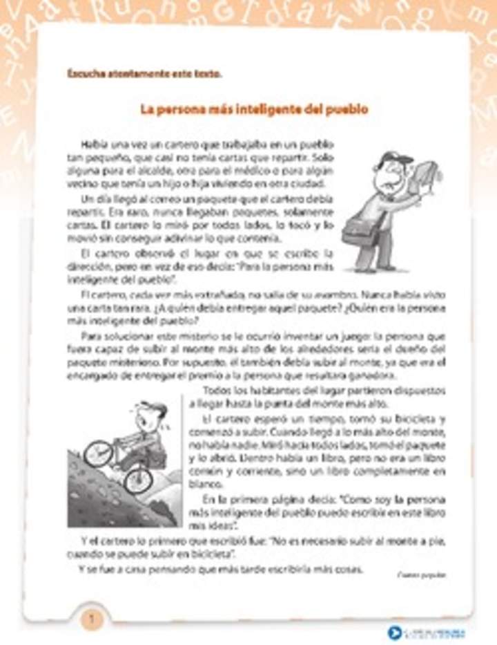 La persona más inteligente del pueblo La persona más inteligente del pueblo