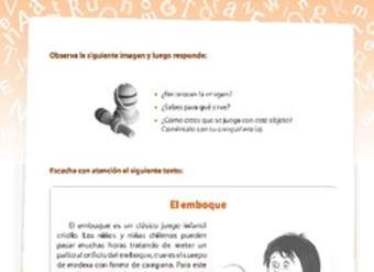 Texto informativo el emboque Texto informativo el emboque