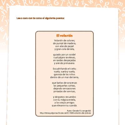 El volantín El volantín