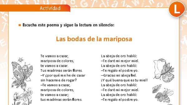 Actuación Las bodas de la mariposa Actuación Las bodas de la mariposa