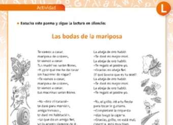 Actuación Las bodas de la mariposa Actuación Las bodas de la mariposa