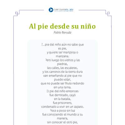Al pie desde su niño Al pie desde su niño