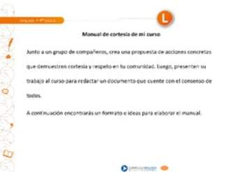 Manual de cortesía Manual de cortesía