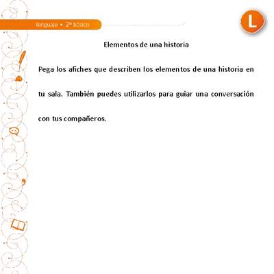 Elementos de una historia Elementos de una historia
