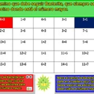 Adición y comparación de números naturales menores a 20 (II) Adición y comparación de números naturales menores a 20 (II)