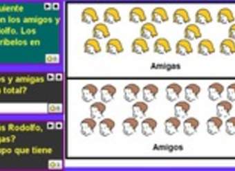 Lectura de pictogramas y comparación de información (III) Lectura de pictogramas y comparación de información (III)