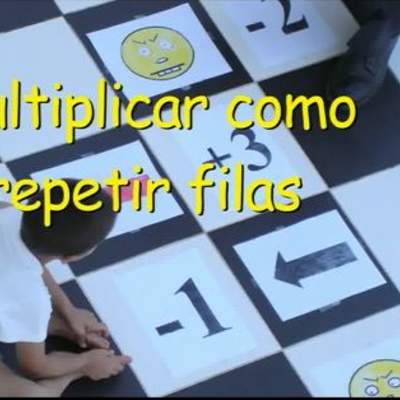Multiplicar como repetir filas Multiplicar como repetir filas