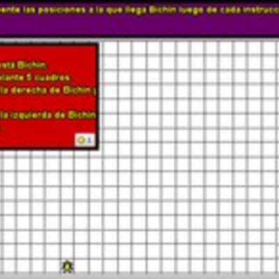 Encontrar el camino que recorre bichin 1 Encontrar el camino que recorre bichin 1