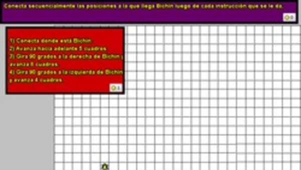 Encontrar el camino que recorre bichin 1 Encontrar el camino que recorre bichin 1