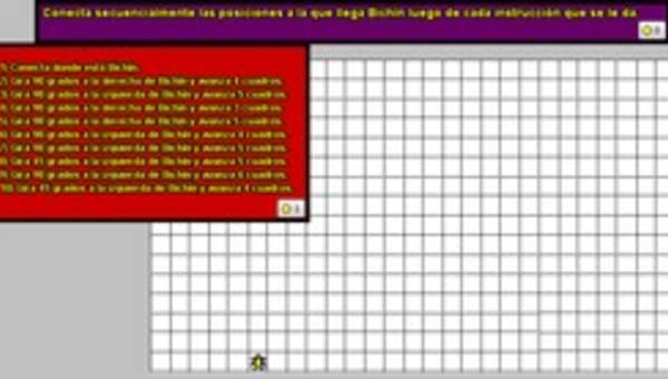 Encontrar el camino que recorre bichin 3 Encontrar el camino que recorre bichin 3