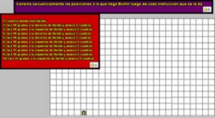 Encontrar el camino que recorre bichin 3 Encontrar el camino que recorre bichin 3