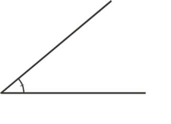 Ángulo agudo (I) Ángulo agudo (I)