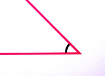 Ángulo agudo (II) Ángulo agudo (II)