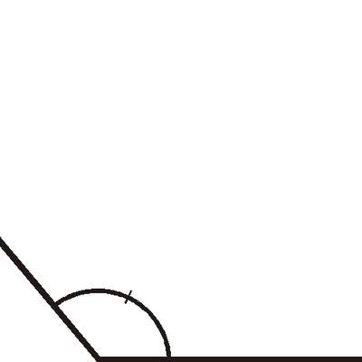 Ángulo obtuso (II) Ángulo obtuso (II)