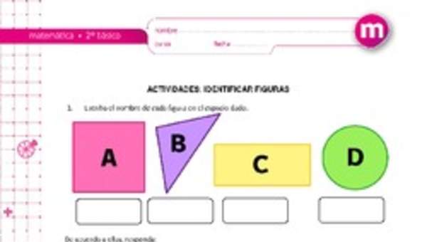 Identificar figuras Identificar figuras