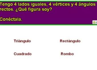 Reconocer una figura dadas algunas características de ella (II) Reconocer una figura dadas algunas características de ella (II)