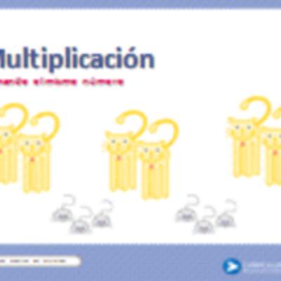 Multiplicación sumando el mismo número Multiplicación sumando el mismo número