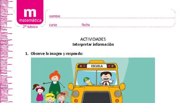 Interpretar información Interpretar información