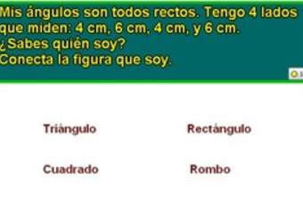 Reconocer una figura dadas algunas características de ella (III) Reconocer una figura dadas algunas características de ella (III)