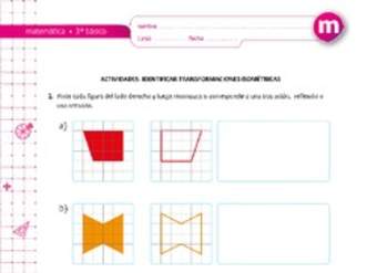 Identificar transformaciones Identificar transformaciones
