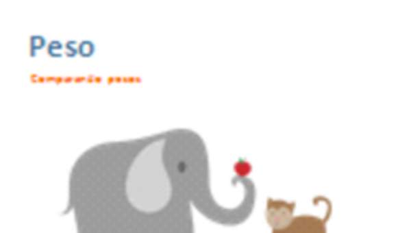 Pesos comparando pesos Pesos comparando pesos