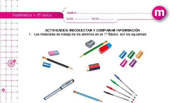 Recolectar y comparar información Recolectar y comparar información