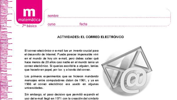 El correo electrónico El correo electrónico