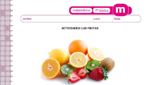 Las frutas Las frutas