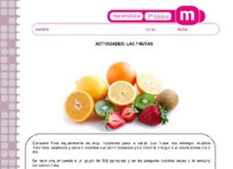Las frutas Las frutas