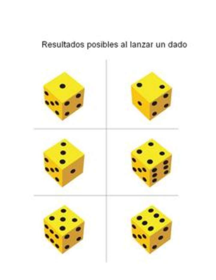 Lanzamiento de un dado Lanzamiento de un dado