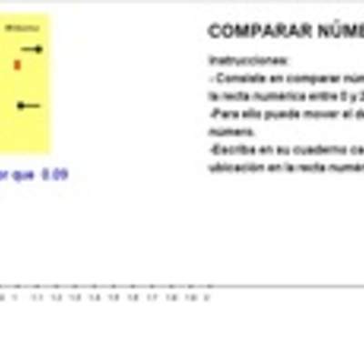 Comparar decimales Comparar decimales