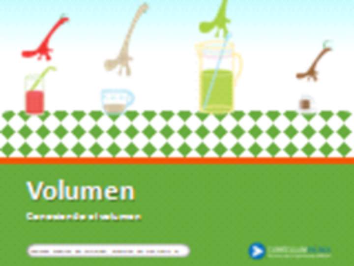 Volumen conociendo el volumen Volumen conociendo el volumen