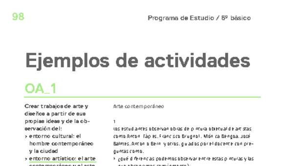 Actividades sugeridas Unidad 3 Actividades sugeridas Unidad 3