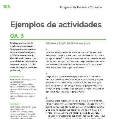 Actividades sugeridas Unidad 3 Actividades sugeridas Unidad 3